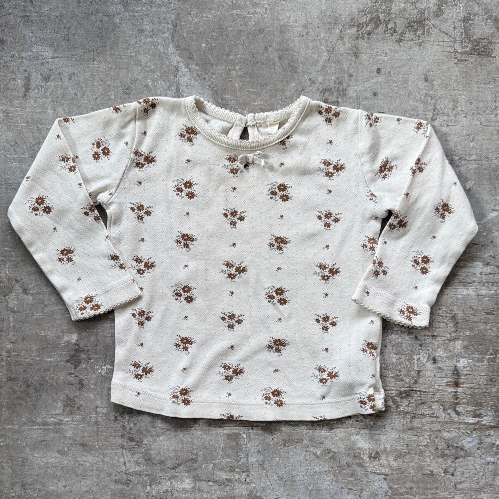 Quincy Mae Pointelle Long Sleeve